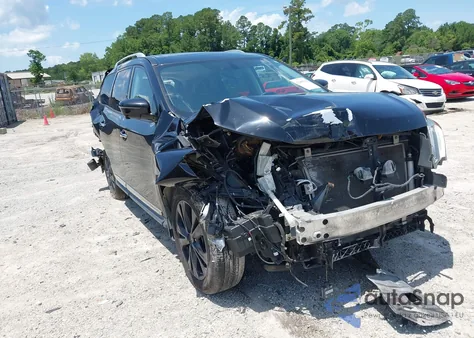 2017 Nissan Pathfinder Sl z USA, uszkodzony, nr VIN 5N1DR2MM8HC908511
